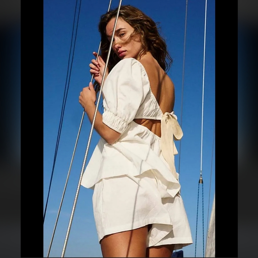 Free People Size L Donnie Shorts Set